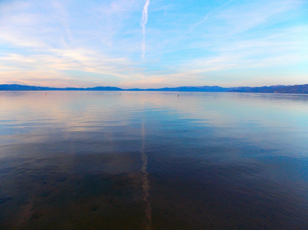 Contrail Reflection